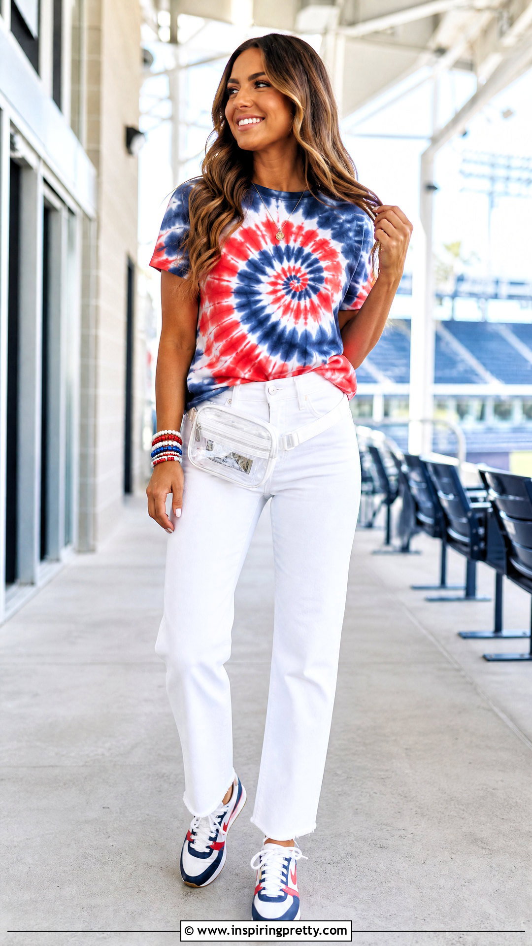 DIY Tie Dye Game Day Tee Outfit - 25 Game Day Tops Diy Ideas