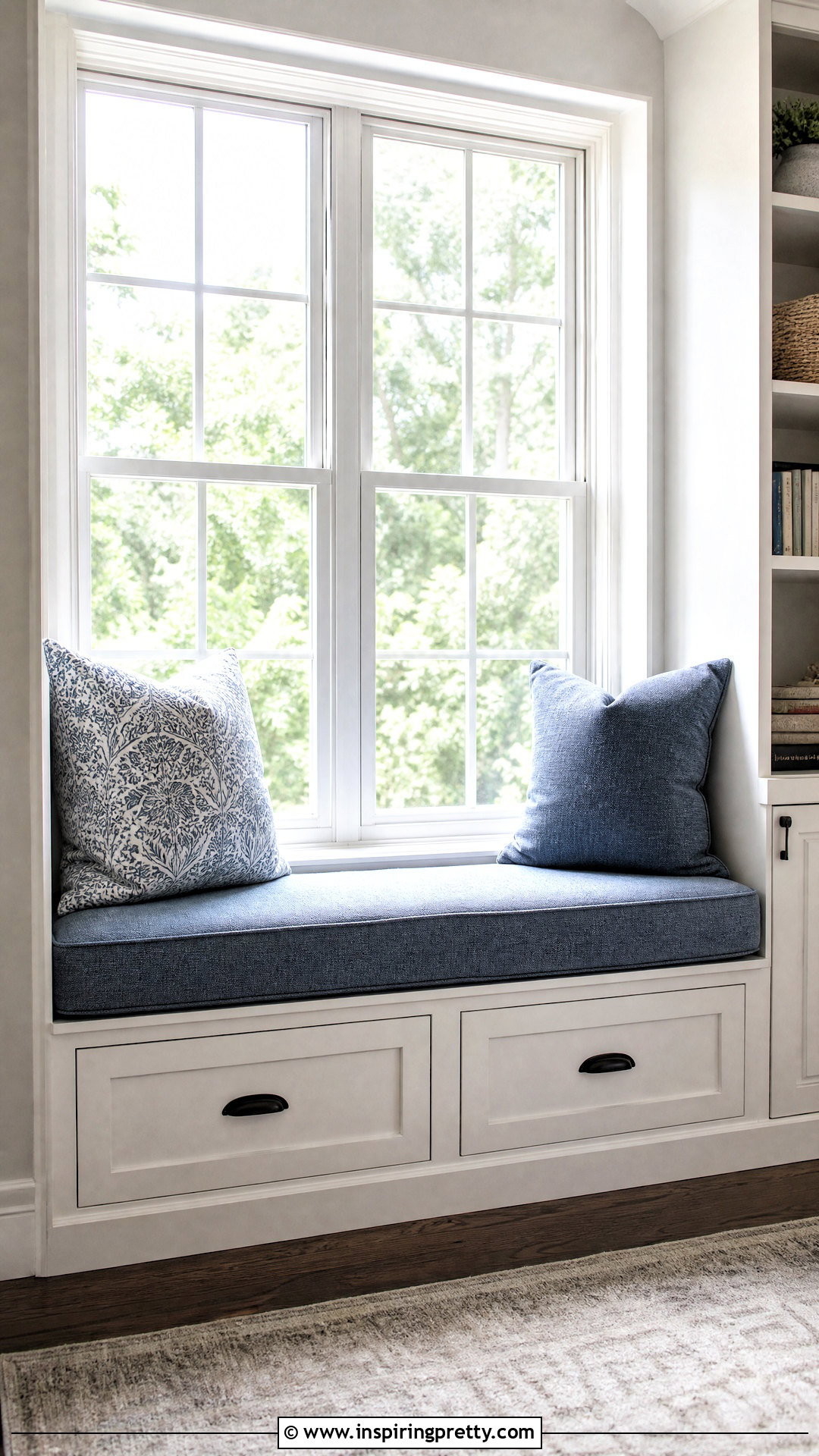DIY Window Seat Cushion - 50 top diy ideas