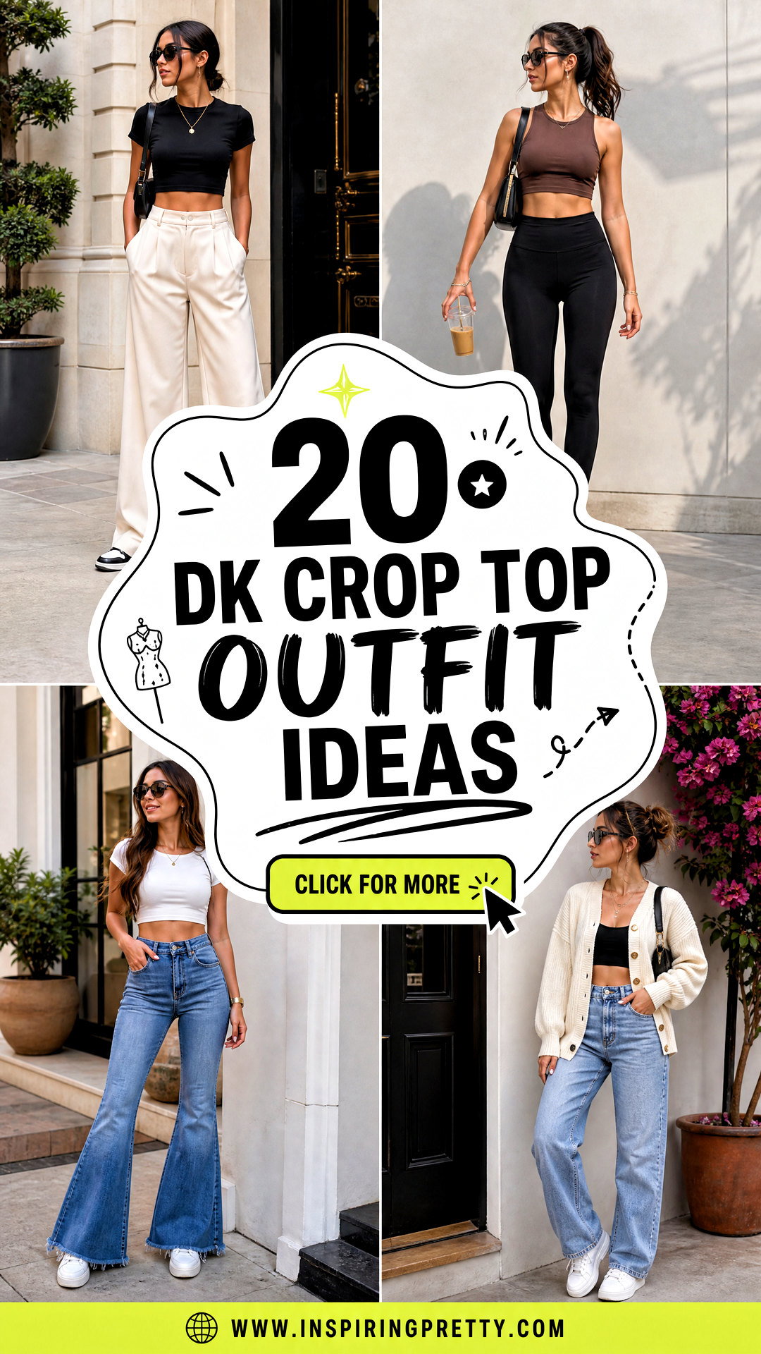 20 DK Crop Top Outfit Ideas for Effortless Summer Style - 20 DK Crop Top Outfit Ideas for Effortless Summer Style