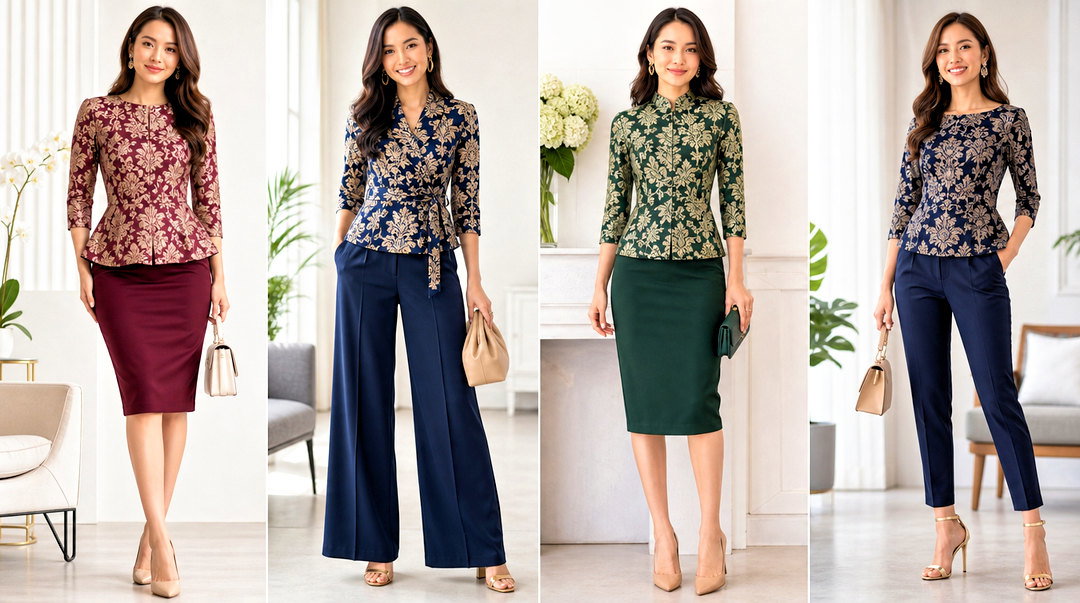 50 Damask Top Styles for Elegant, Vintage-Inspired Looks