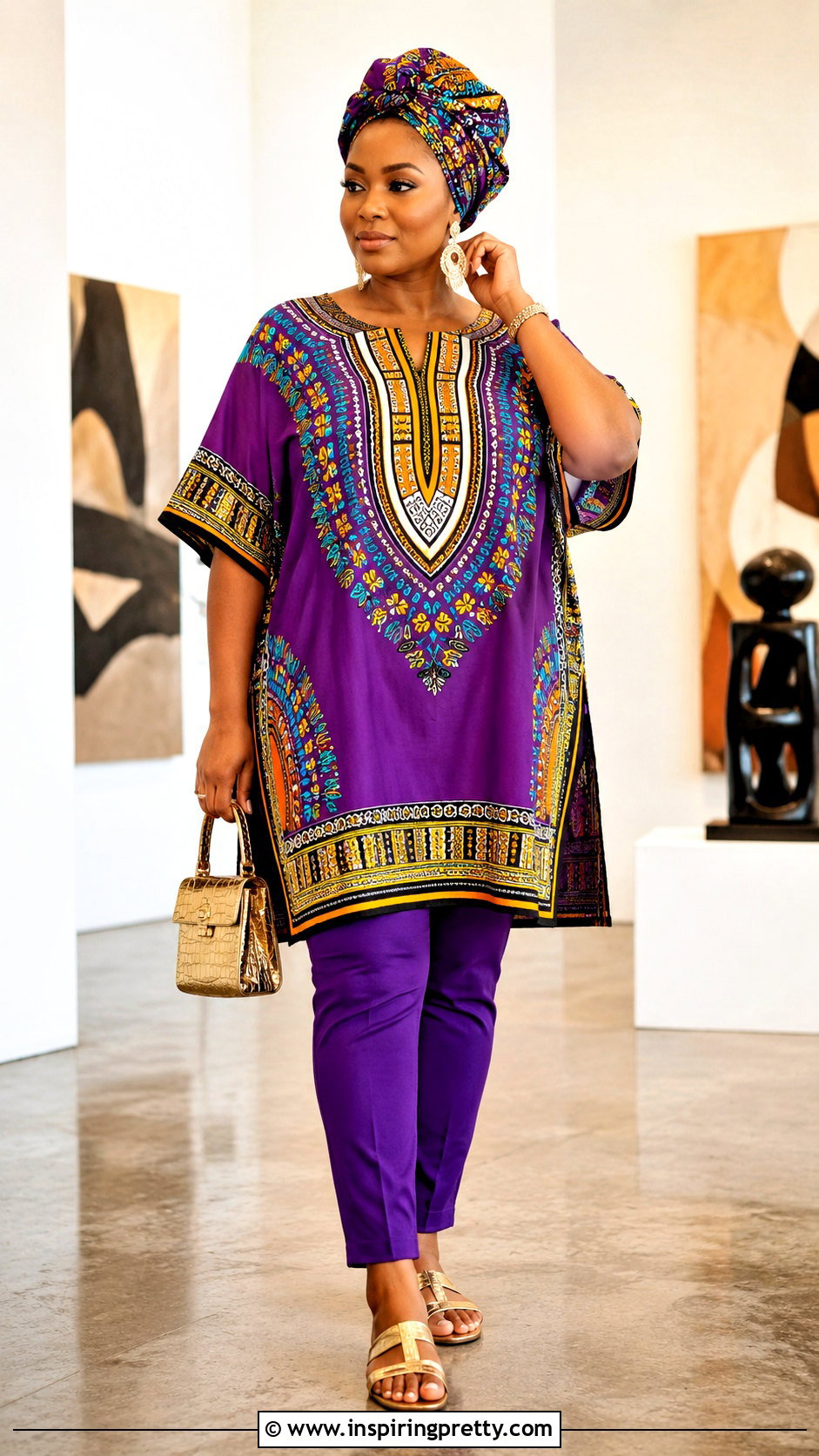 Danshiki Kaftan Top And Tapered Trouser - 25 Danshiki Trouser And Top For Ladies