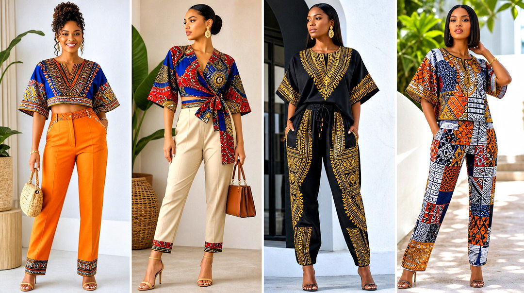 25 Danshiki Trouser and Top for Ladies: Elegant Event Looks