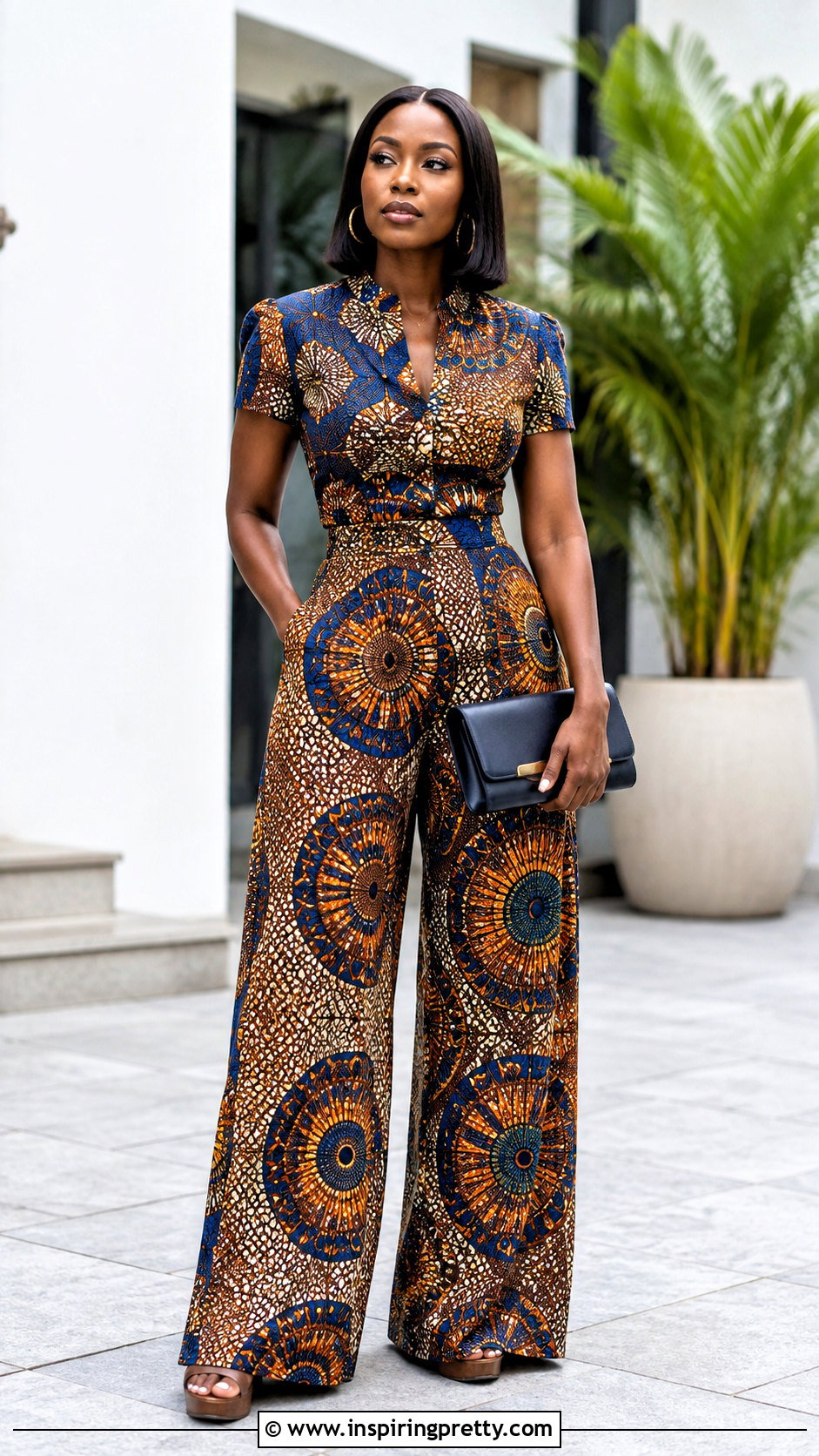 Danshiki Wide Leg Trouser And Top - 25 Danshiki Trouser And Top For Ladies