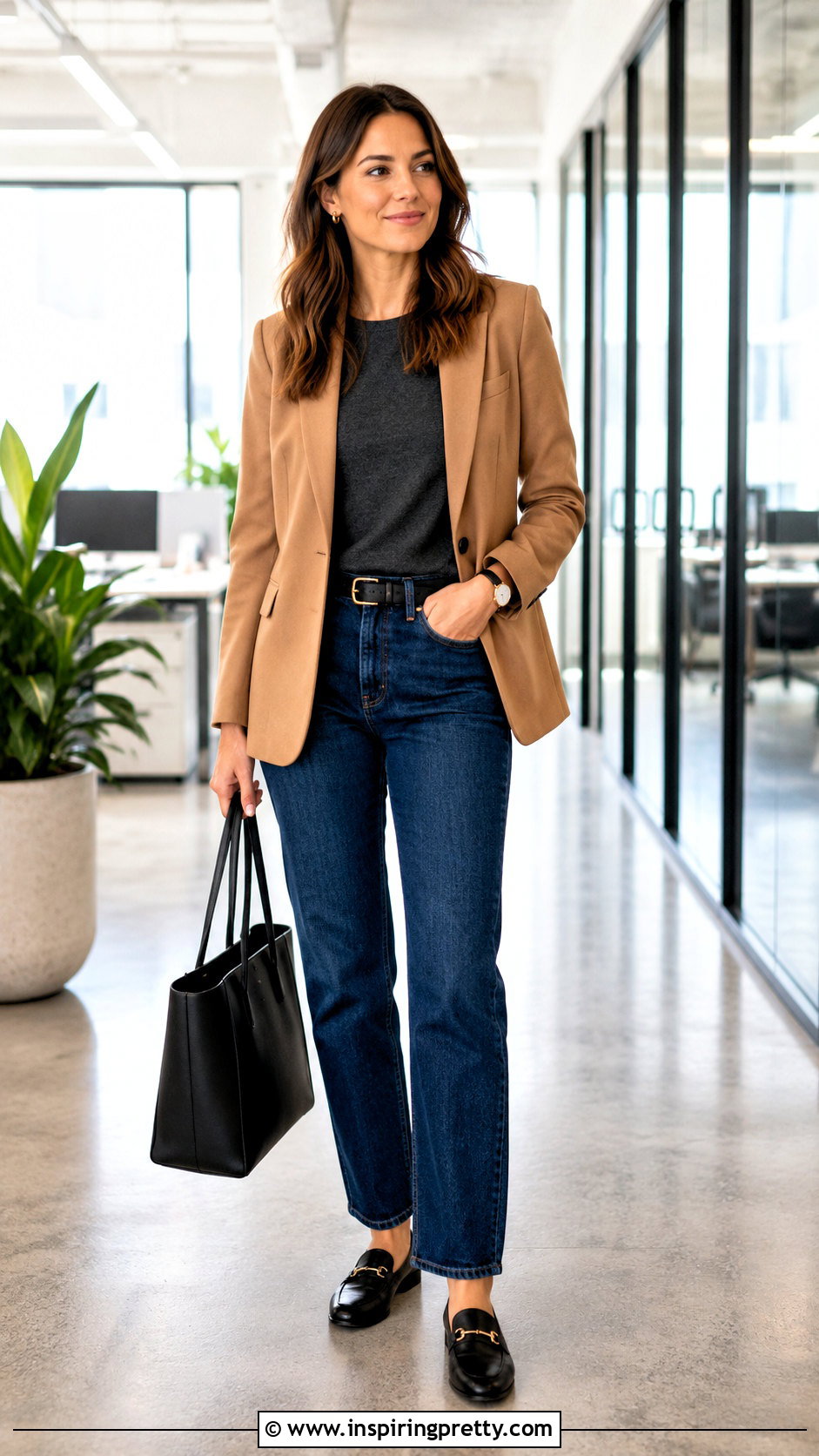Dark Grey Top Casual Friday Outfit - 50 dark grey top outfit ideas