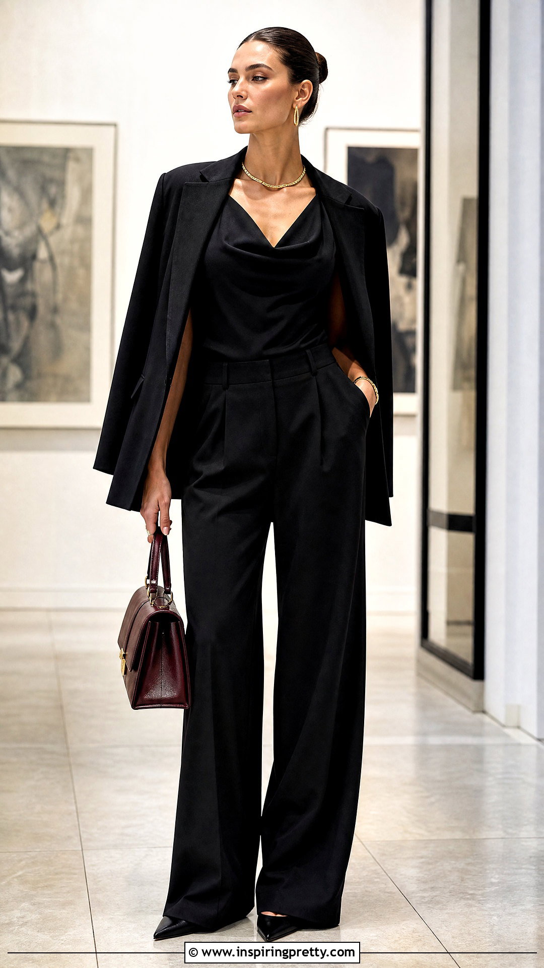 Decjuba Black Top With Matching Pants - 20 Decjuba Tops outfit ideas