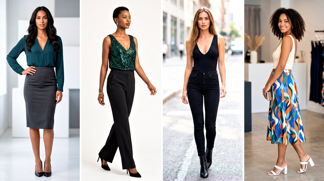 50 Deep Neck Tops Outfit Ideas for Confident Evening Style