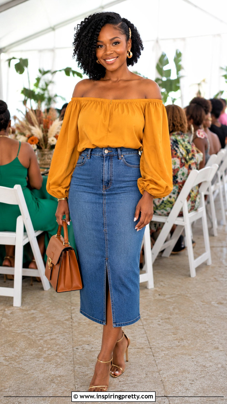 Defined Twist Out For Off Shoulder Tops - 50 hairstyles for off shoulder tops