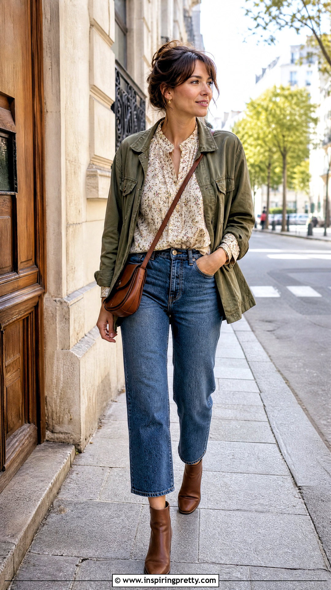 Den Farley Top With a Utility Jacket - 20 doen farley top outfit ideas