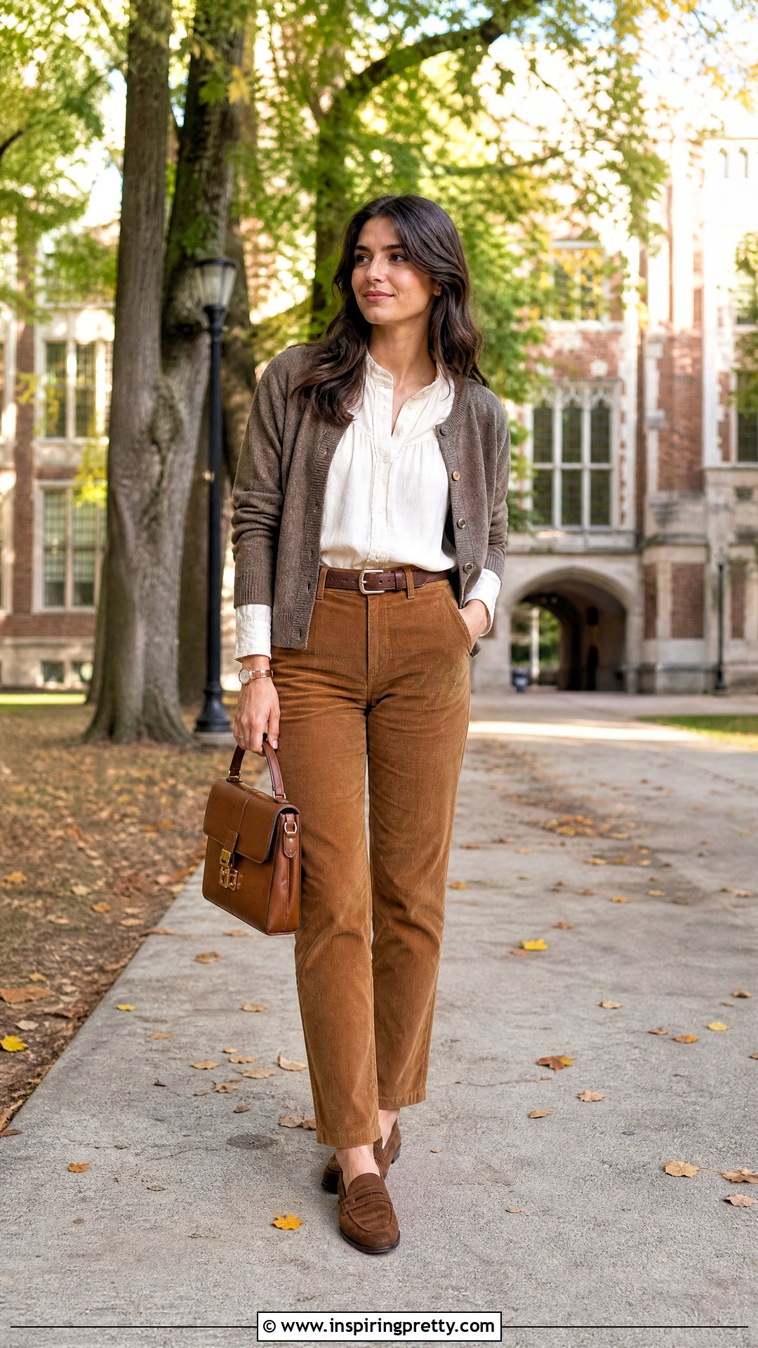Den Jane Top With Corduroy Pants And Suede Loafers - 20 doen jane top outfit ideas