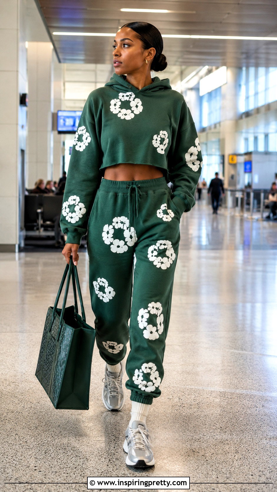 Denim Tears Cropped Hoodie With Joggers - 20 denim tears crop tops