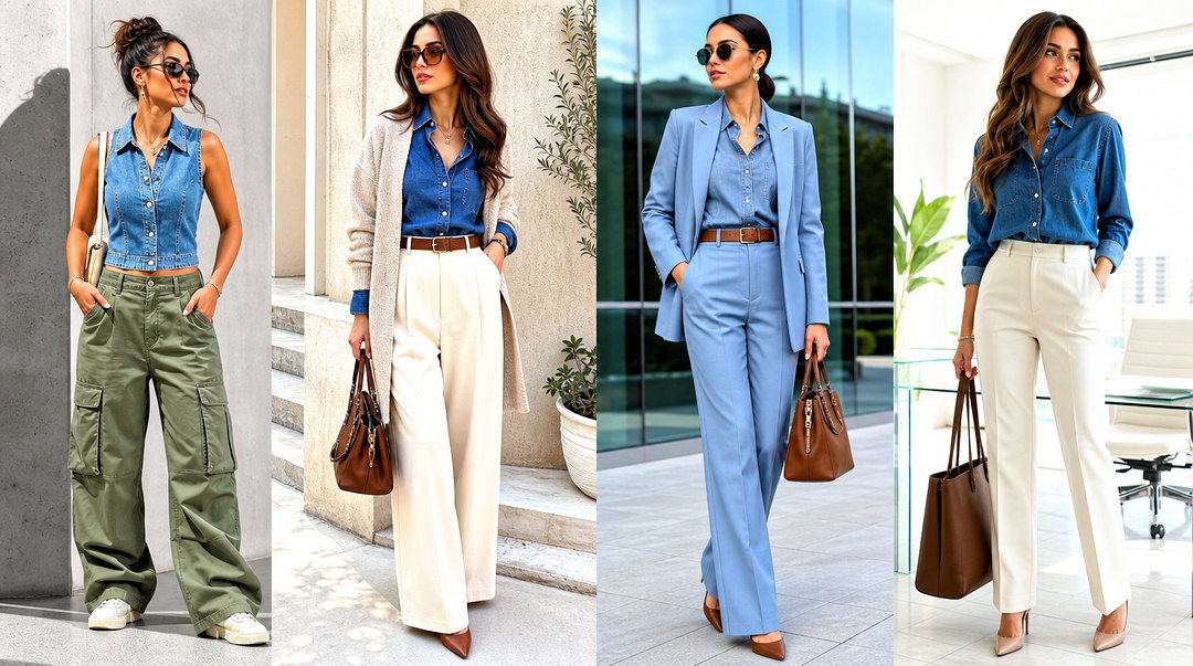 50 Denim Top Outfit Ideas for Effortless Everyday Style
