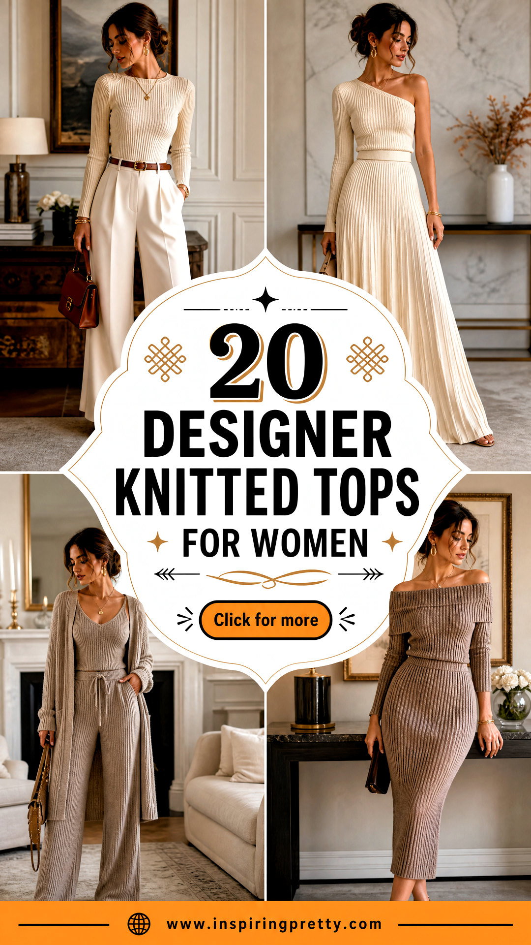 20 Designer Knitted Tops for Women Luxe Cold-Weather Style - 20 Designer Knitted Tops for Women: Luxe Cold-Weather Style