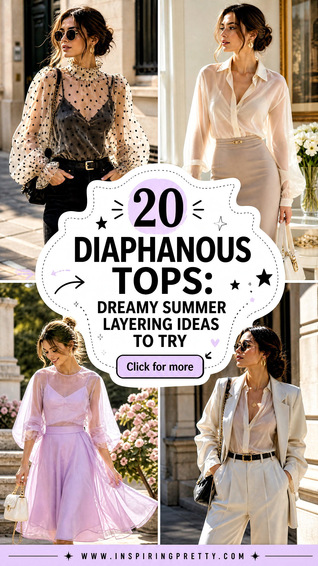 20 Diaphanous Tops Dreamy Summer Layering Ideas to Try - 20 Diaphanous Tops: Dreamy Summer Layering Ideas to Try