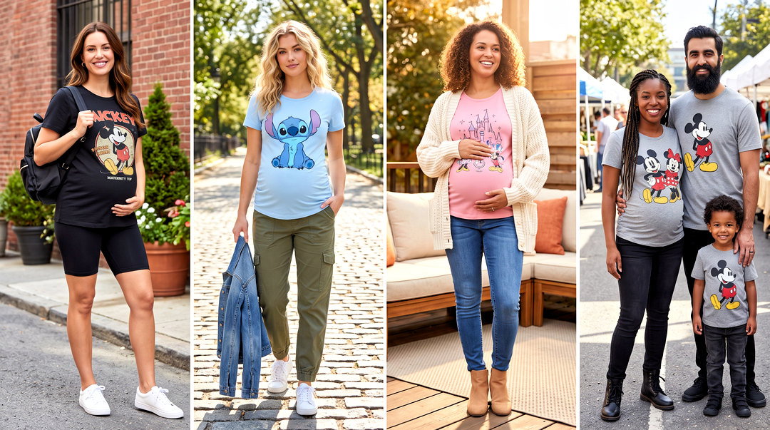 20 Disney Maternity Top Outfit Ideas for Magical Moms-to-Be