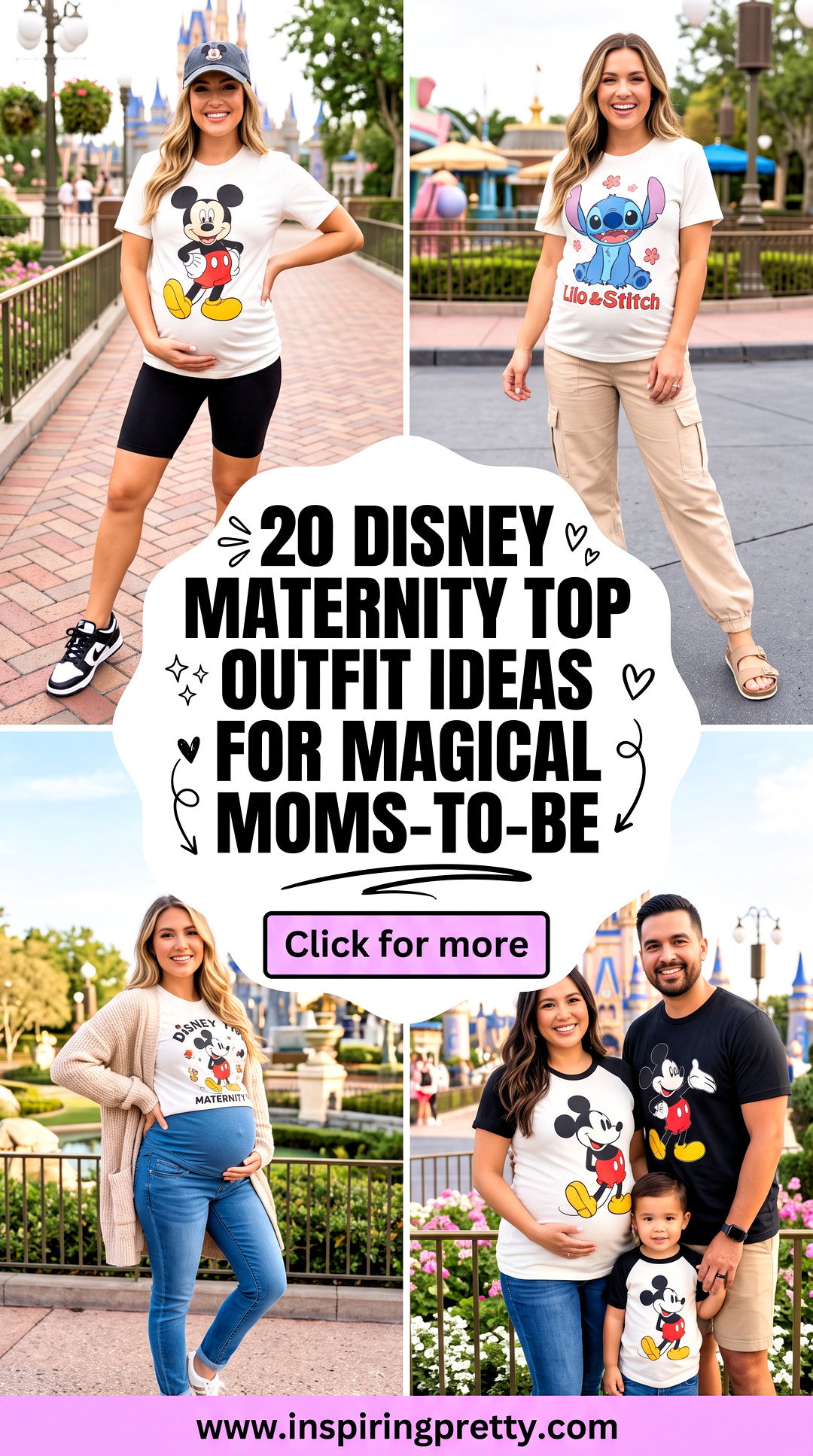 20 Disney Maternity Top Outfit Ideas for Magical Moms-to-Be - 20 Disney Maternity Top Outfit Ideas for Magical Moms-to-Be