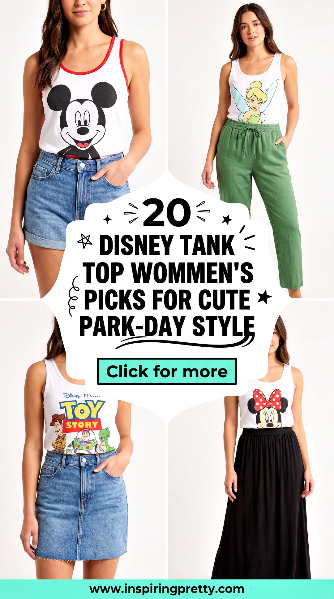 20 Disney Tank Top Womens Picks for Cute Park-Day Style - 20 Disney Tank Top Women’s Picks for Cute Park-Day Style