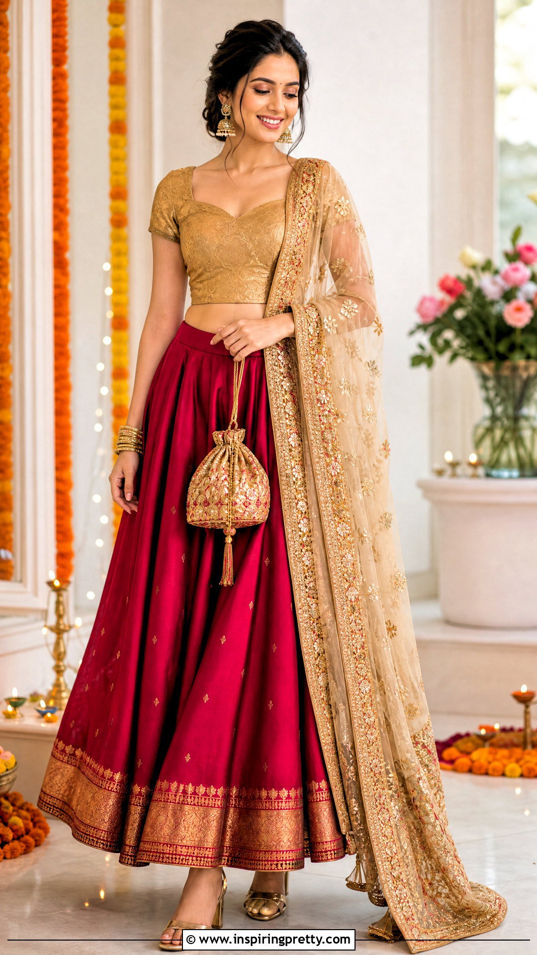 Diwali Skirt Top Outfit - 50 skirt top indian outfit traditional ideas