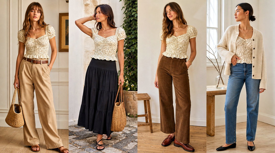 20 Doen Farley Top Outfit Ideas for Romantic Summer Style