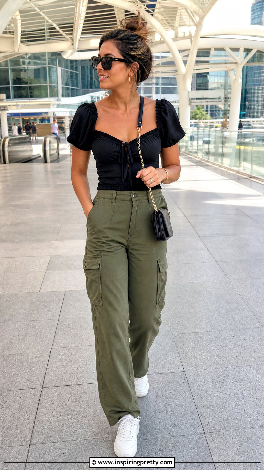 Dolce And Gabbana Milkmaid Top With Cargo Pants - 20 dolce and gabbana milkmaid top outfit ideas