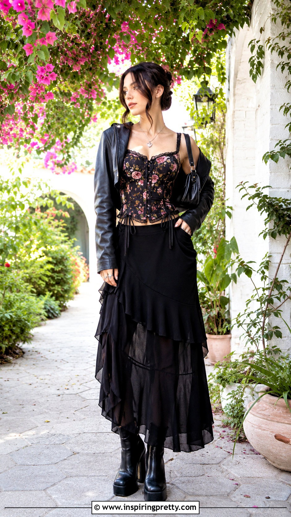 Dollskill Corset Top With Maxi Skirt - 20 dollskill corset top outfit ideas