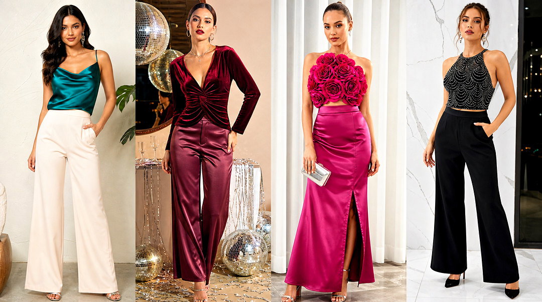 20 Dressy Party Tops Outfit Ideas for Every Celebration