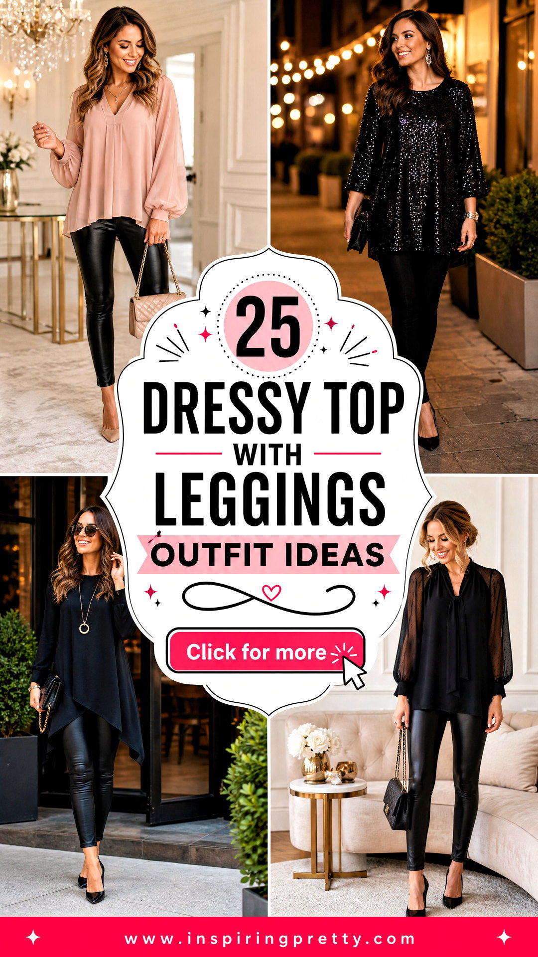 25 Dressy Top With Leggings Outfit Ideas for Polished Comfort - 25 Dressy Top With Leggings Outfit Ideas for Polished Comfort