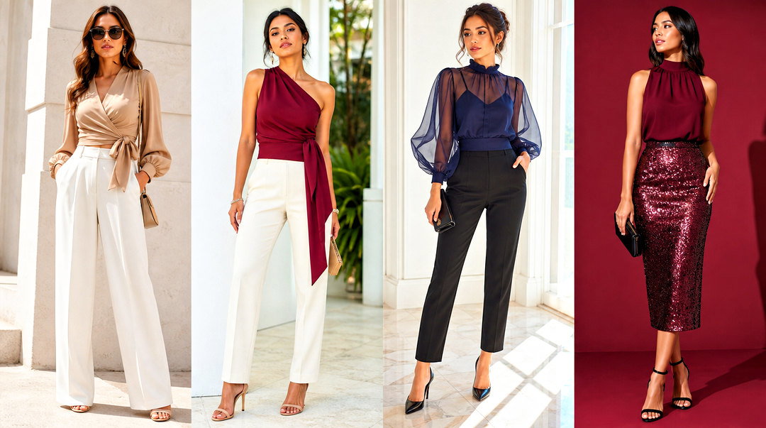 50 Dressy Tops Outfit Ideas for Chic Events and Date Nights