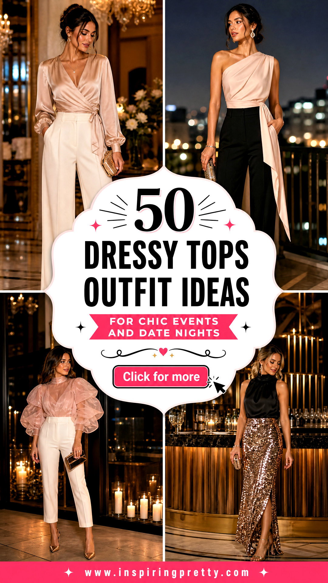 50 Dressy Tops Outfit Ideas for Chic Events and Date Nights - 50 Dressy Tops Outfit Ideas for Chic Events and Date Nights