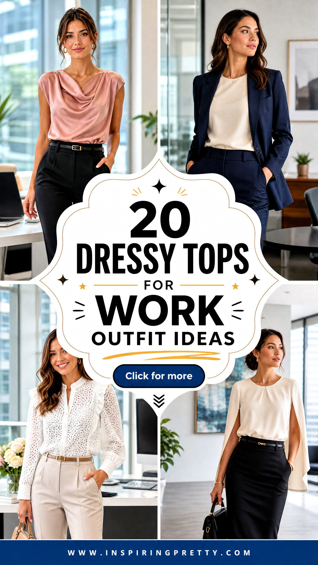 20 Dressy Tops for Work Outfit Ideas for Polished Days - 20 Dressy Tops for Work Outfit Ideas for Polished Days