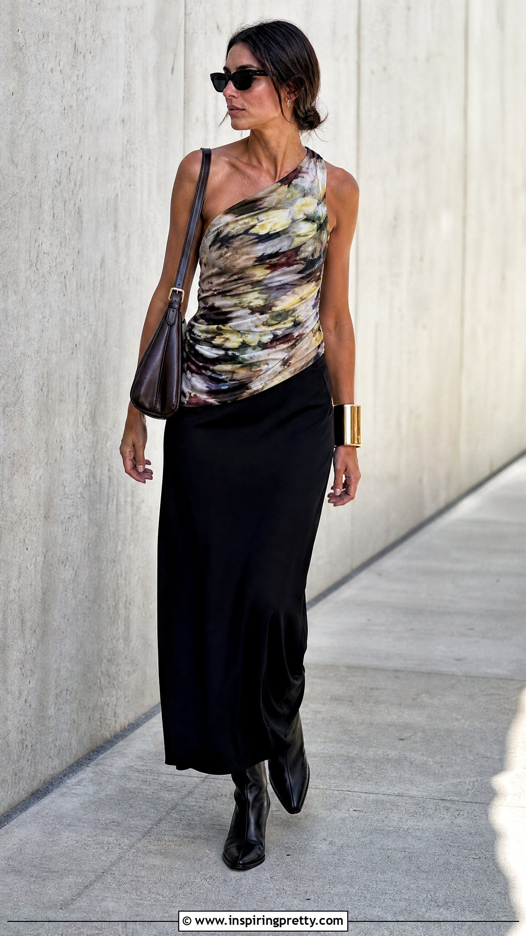 Dries Van Noten Asymmetric Tank Top With Maxi Skirt - 20 dries van noten tank tops