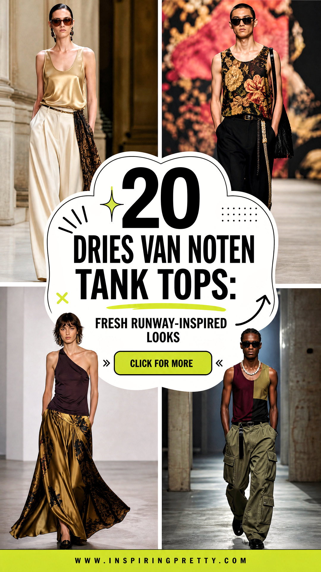 20 Dries Van Noten Tank Tops Fresh Runway-Inspired Looks - 20 Dries Van Noten Tank Tops: Fresh Runway-Inspired Looks