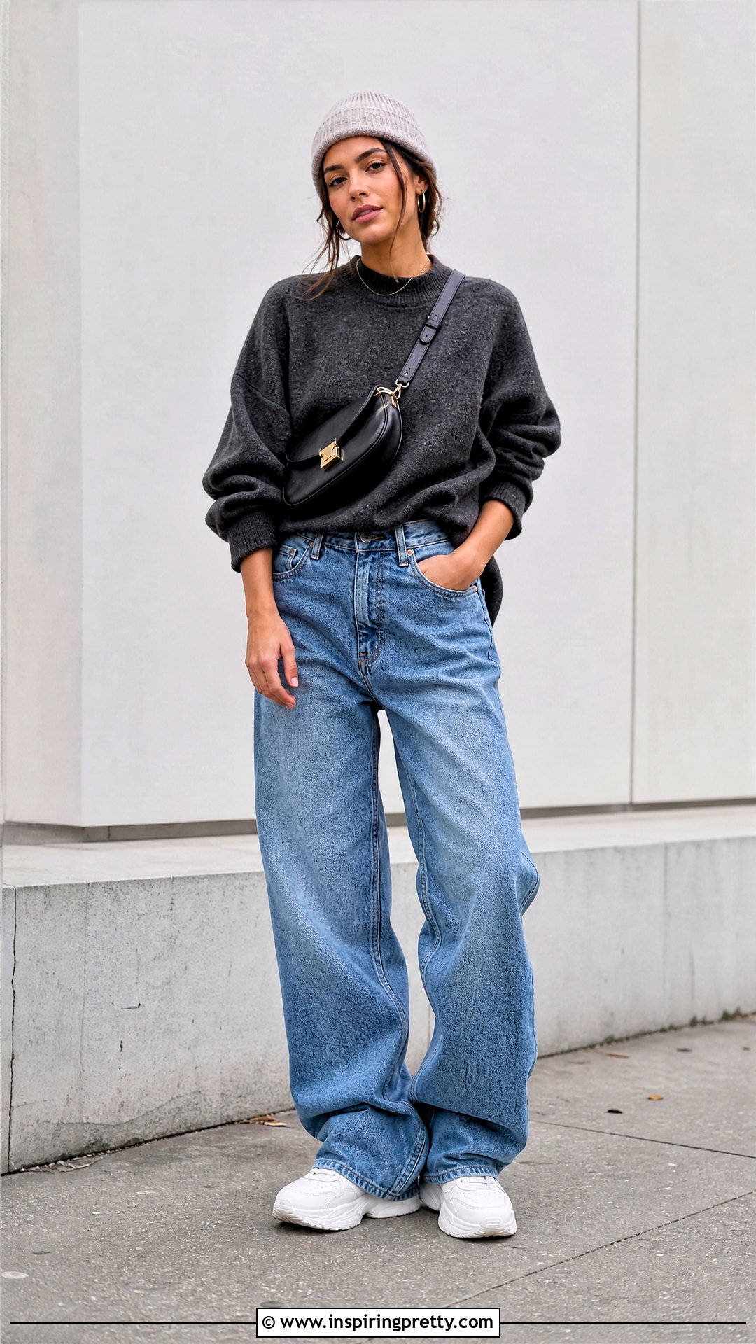 Dsquared Pullover With Baggy Jeans - 25 Dsquared2 Tops outfit ideas