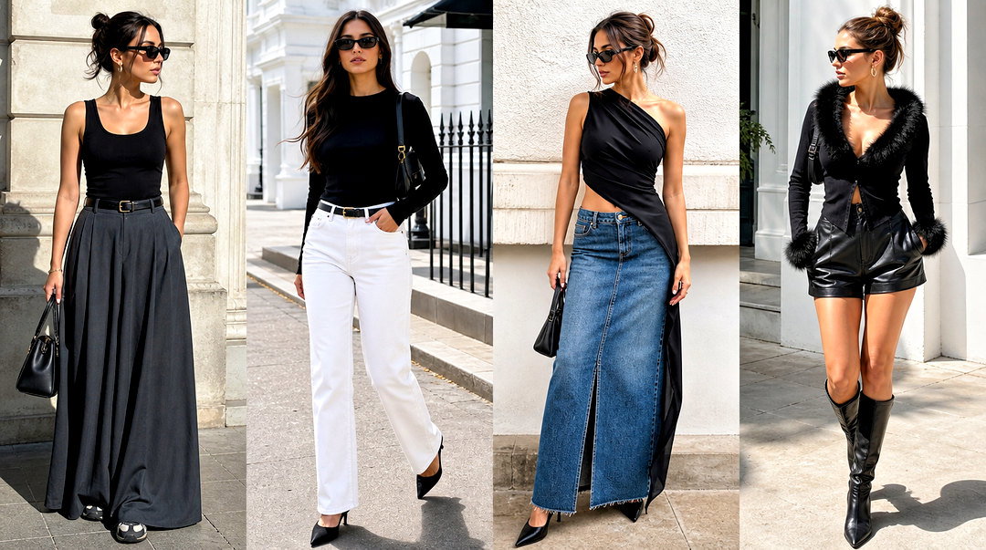 25 Dua Lipa Black Top Outfit Ideas for Bold Concert Nights