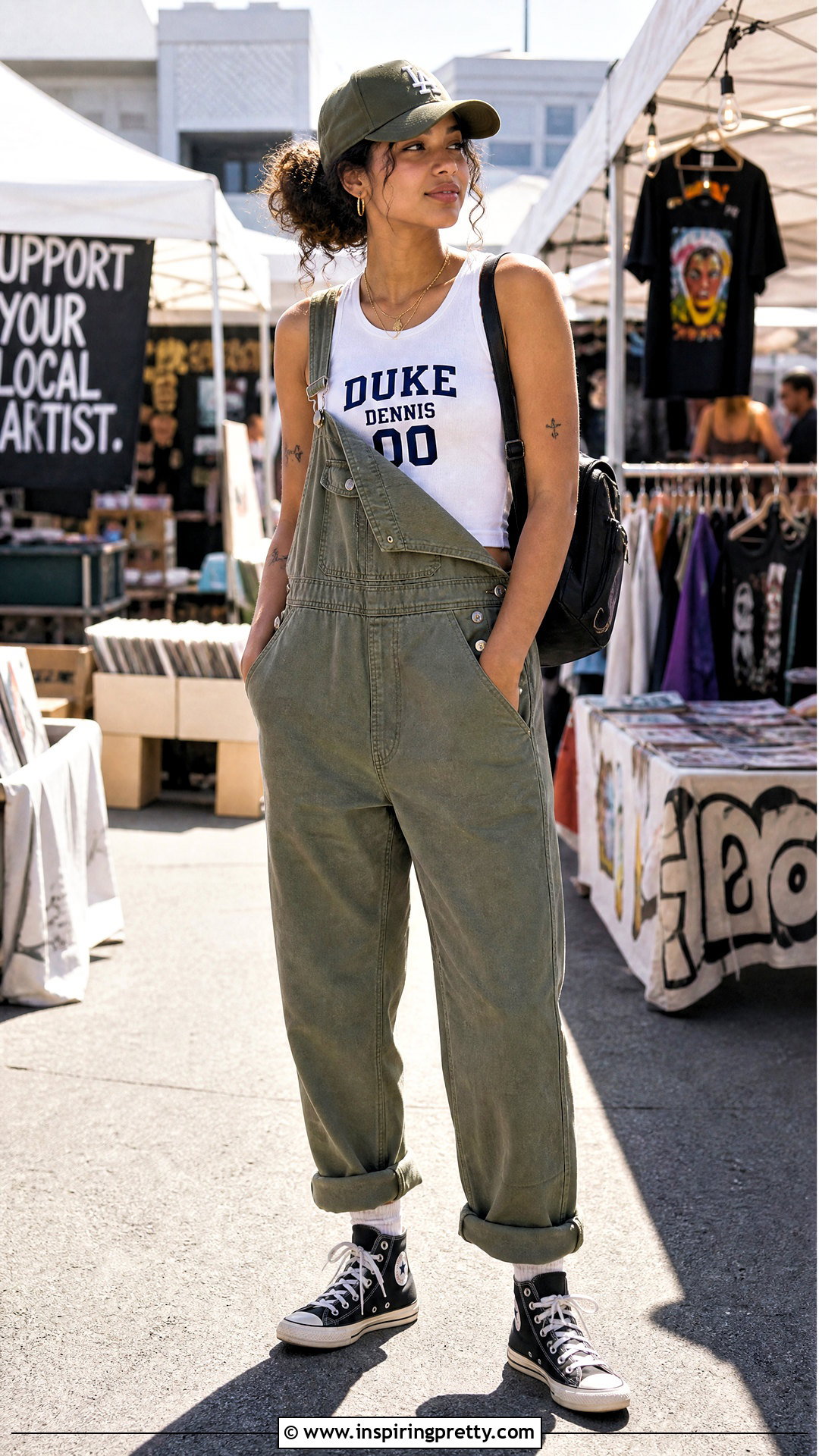 Duke Dennis Tank Top With Utility Overalls - 25 Duke Dennis Tank Tops