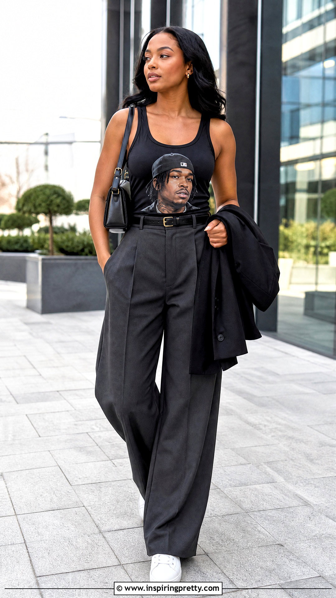 Duke Dennis Tank Top With Wide Leg Trousers - 25 Duke Dennis Tank Tops