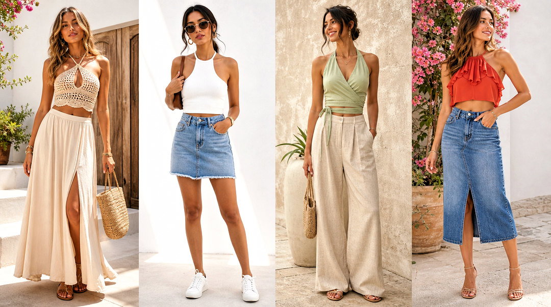 25 Easy DIY Halter Top Outfit Ideas for Creative Summer Style