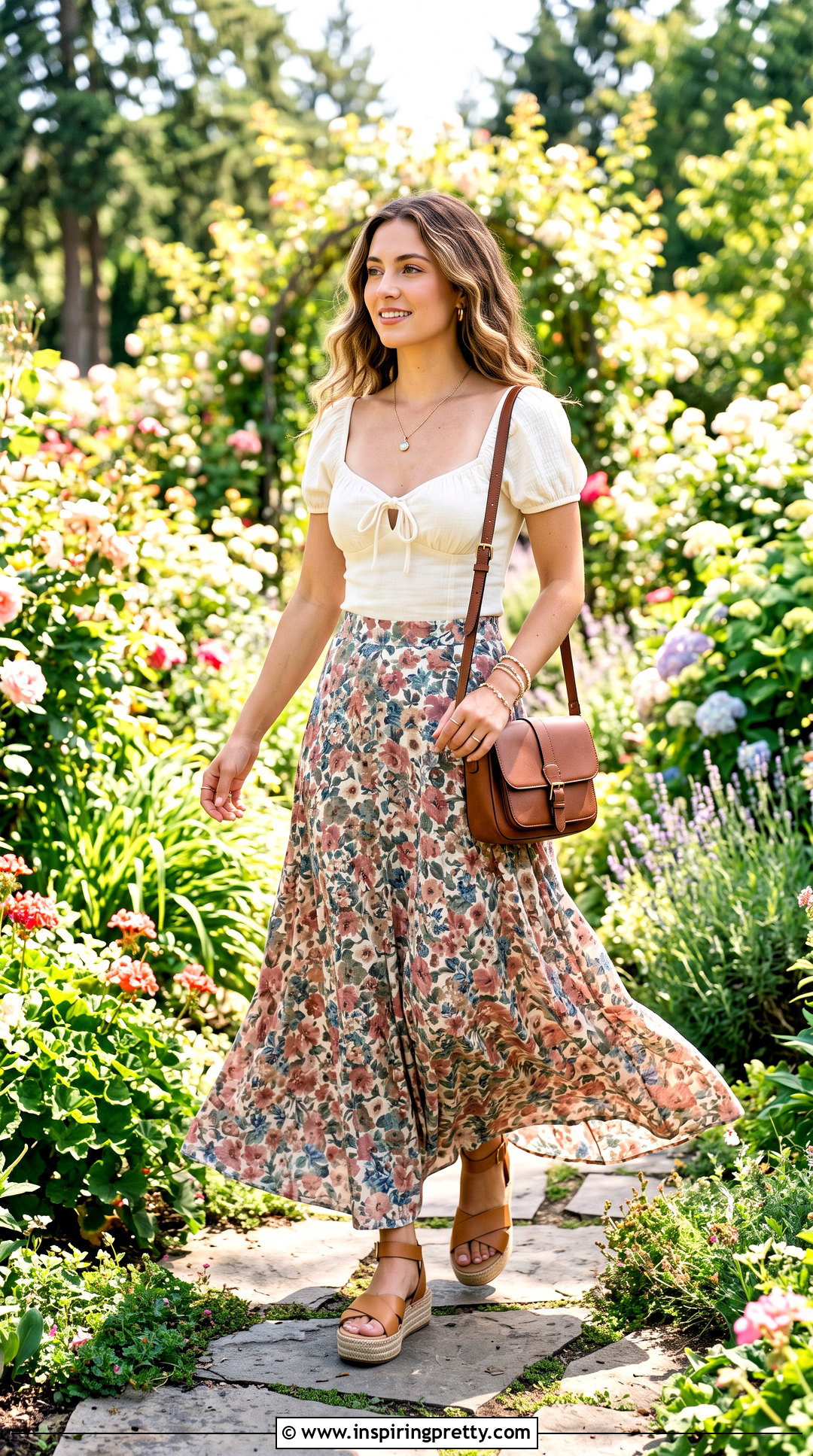 Ecote Top With A Maxi Skirt - 20 Ecote Top outfit ideas