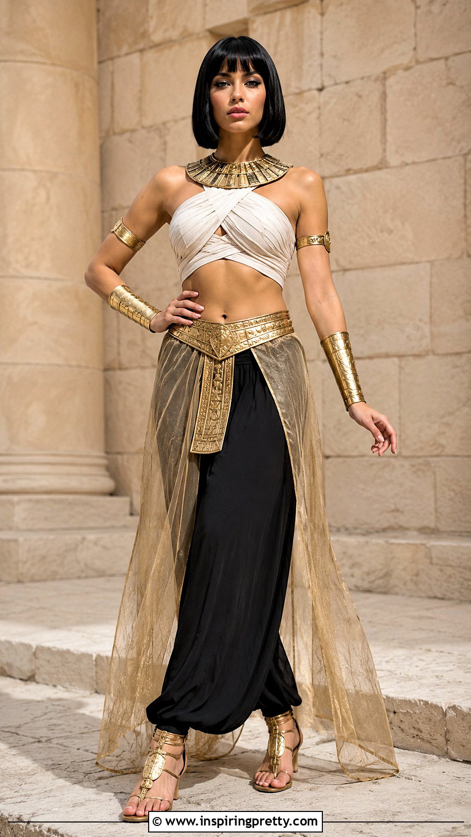 Egyptian Inspired Bandage Top Cosplay - 25 Bandage Top Cosplay ideas