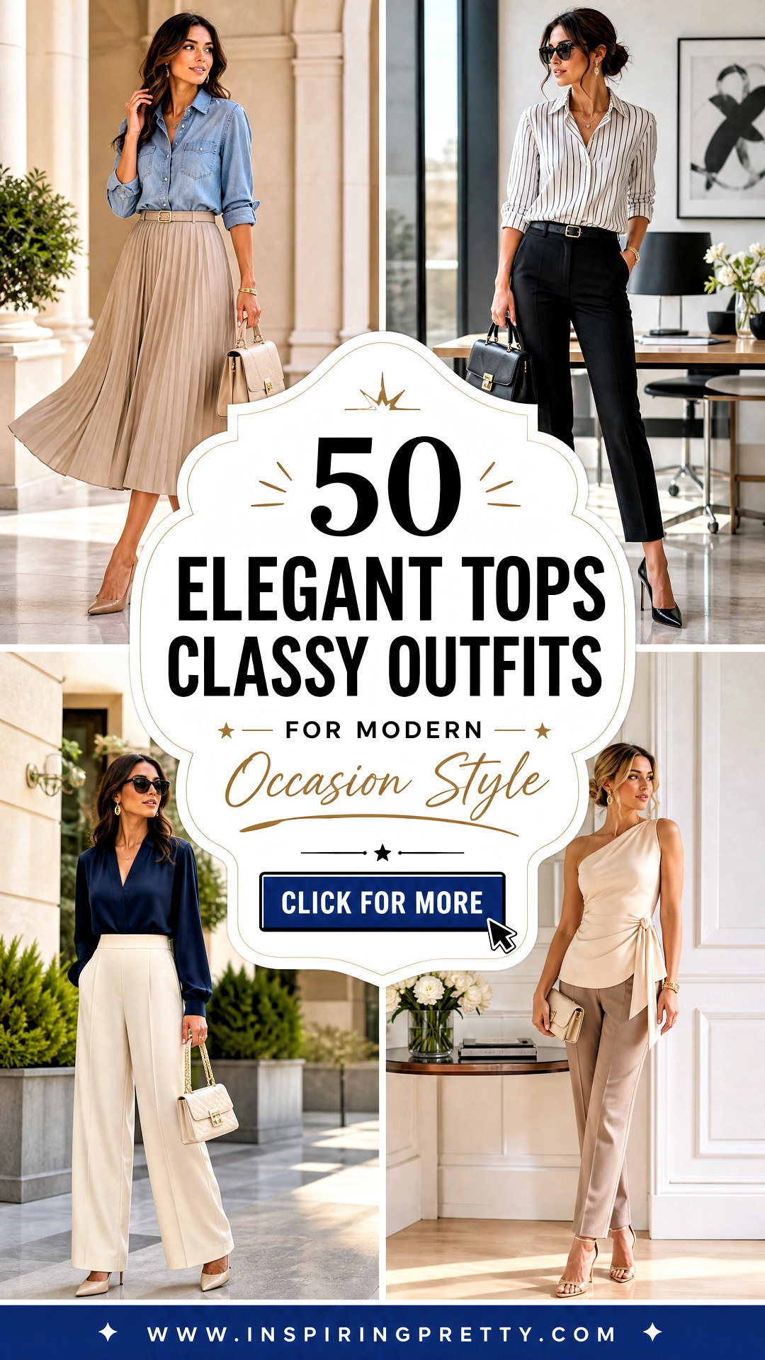 50 Elegant Tops Classy Outfits for Modern Occasion Style - 50 Elegant Tops Classy Outfits for Modern Occasion Style