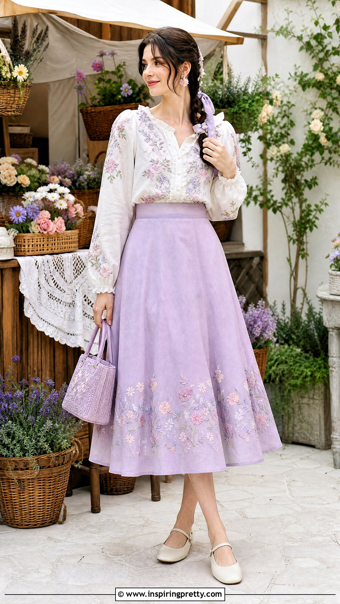 Embroidered Blouse Princess Aesthetic Outfit - 20 princess aesthetic outfits shirts & tops