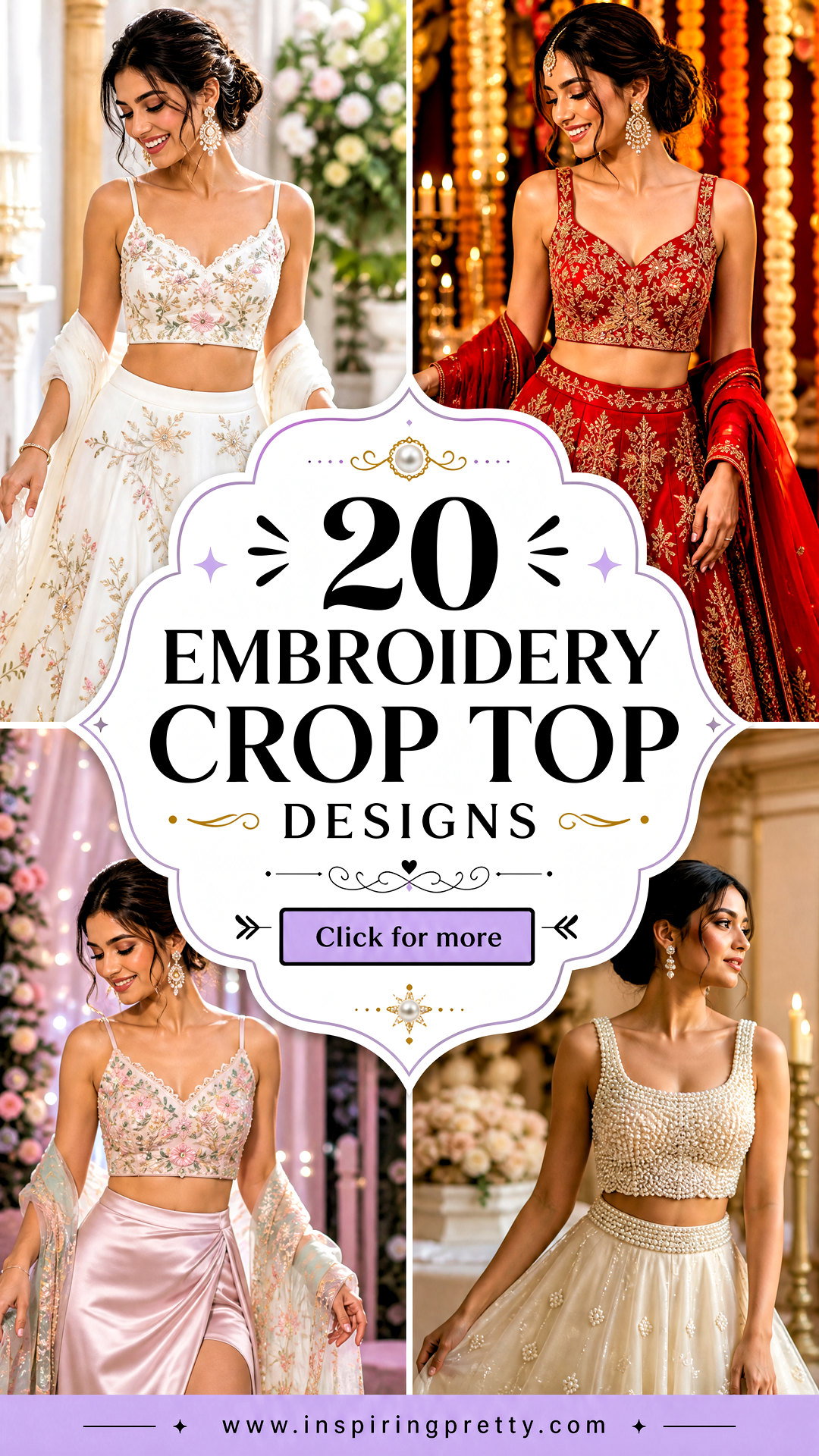 20 Embroidery Crop Top Designs for Fresh Festival Looks - 20 Embroidery Crop Top Designs for Fresh Festival Looks