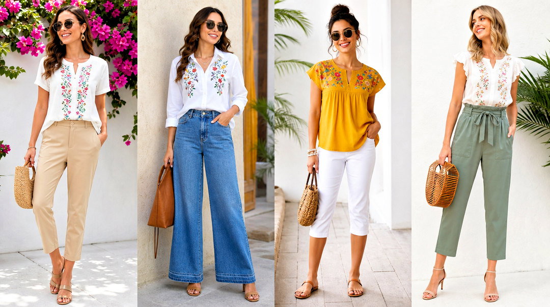 50 Embroidery Top Outfit Ideas for Unique, Handcrafted Style