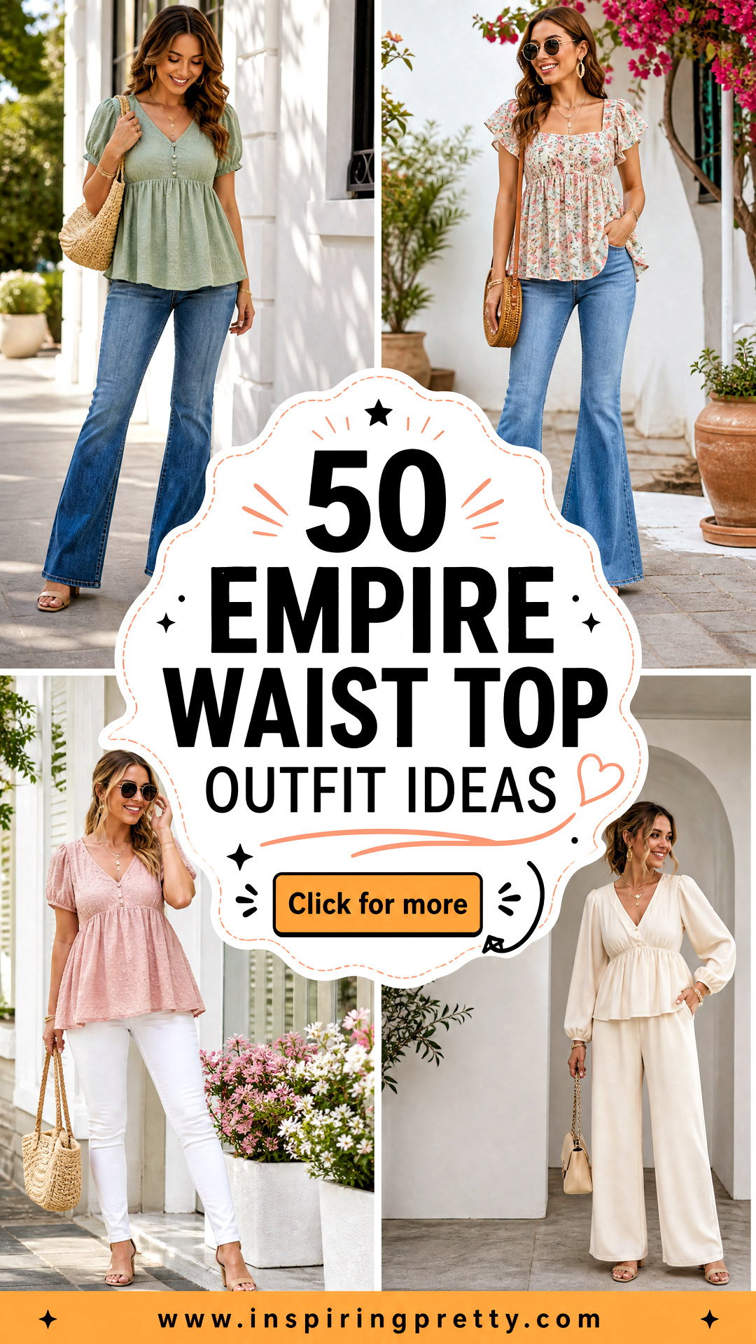 50 Empire Waist Top Outfit Ideas for Flattering Feminine Style - 50 Empire Waist Top Outfit Ideas for Flattering Feminine Style