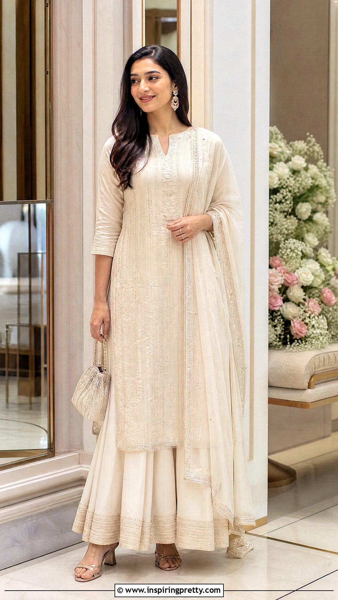 Ethnic Skirt And Long Blouse Outfit - 50 ethnic skirt and top outfit ideas