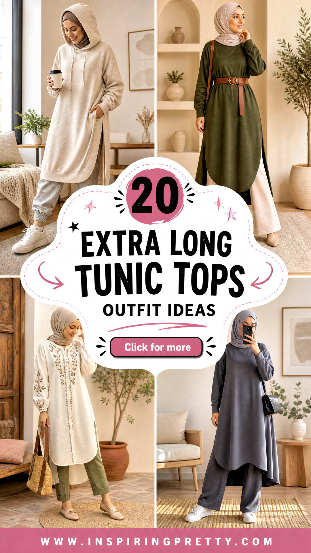 20 Extra Long Tunic Tops Outfit Ideas for Cozy Layering - 20 Extra Long Tunic Tops Outfit Ideas for Cozy Layering