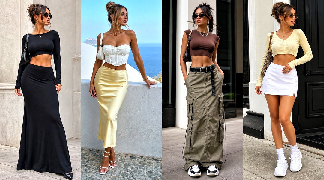 25 Extremely Cropped Top Outfit Ideas for Bold Y2K Style