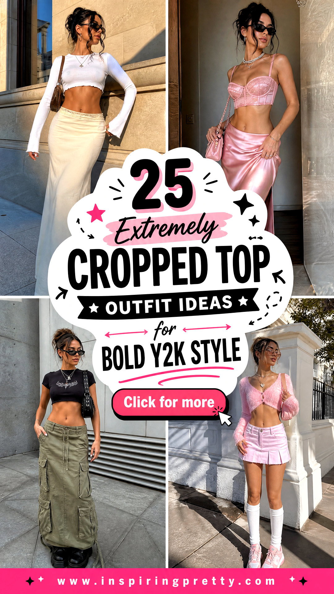 25 Extremely Cropped Top Outfit Ideas for Bold Y2K Style - 25 Extremely Cropped Top Outfit Ideas for Bold Y2K Style