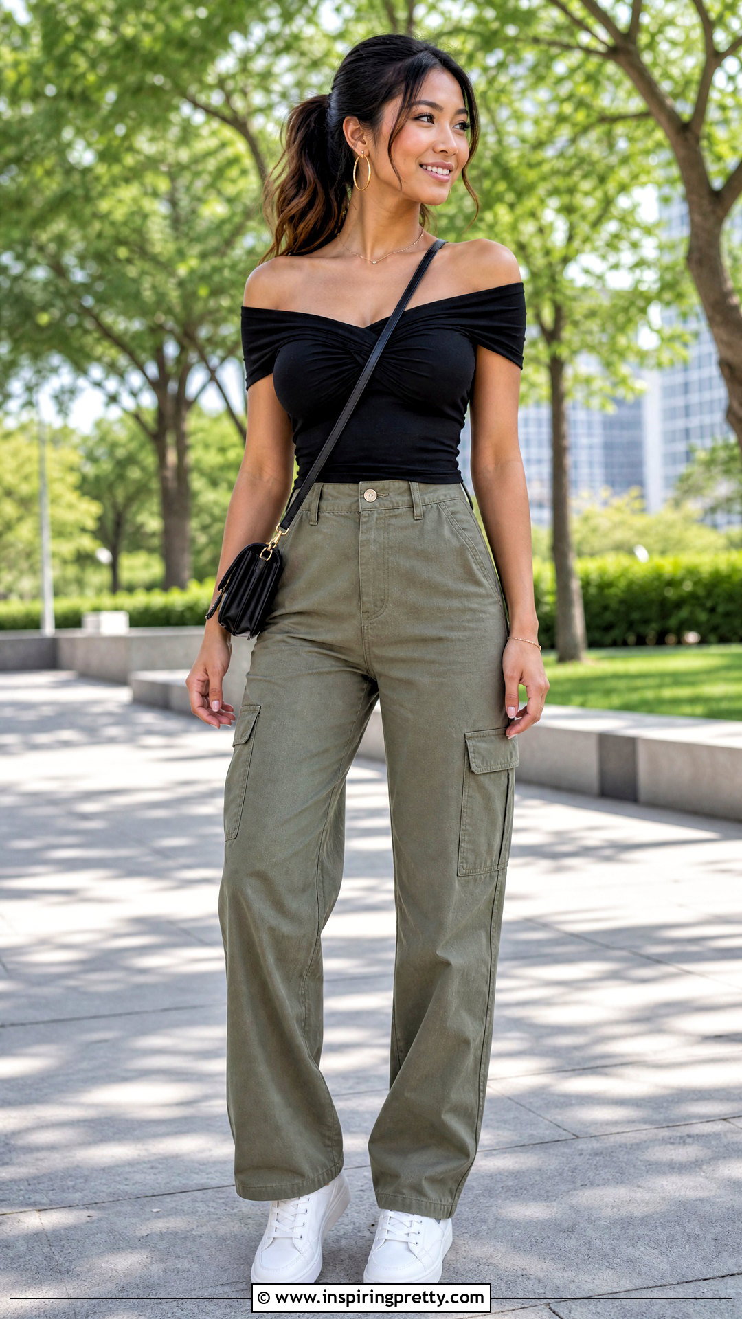 Ezlynn Knit Top With Cargo Pants - 20 Ezlynn Knit Top outfit ideas