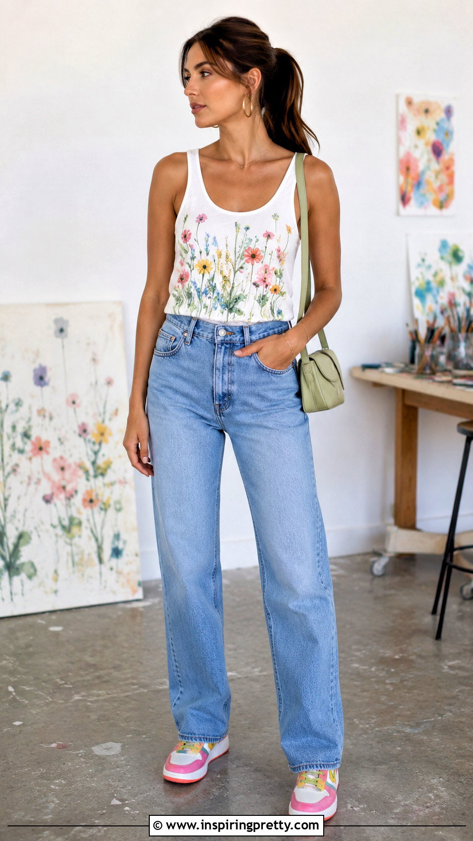 Fabric Paint Tank Top - How To Customize Tank Tops (20 Ways)