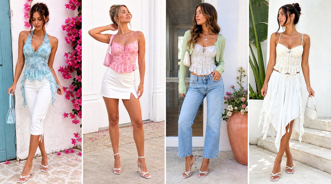 25 Fairy Top Y2K Outfit Ideas for Dreamy Retro Party Style